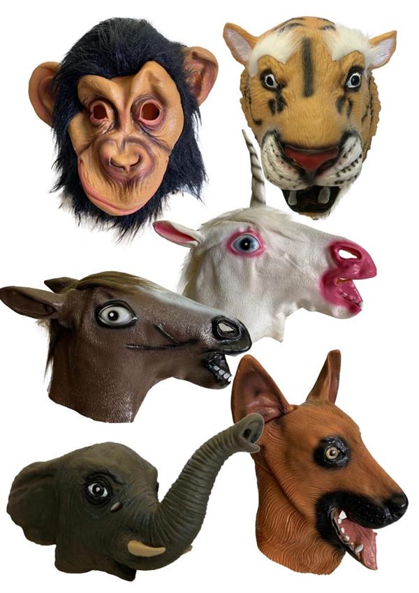 MASCHERA ANIMALI SOGG ASSORTITI