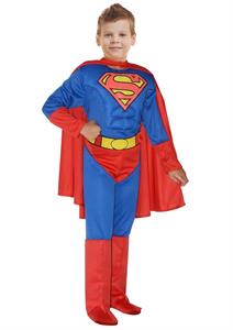 SUPERMAN w/MUSCLES COSTUME BABY