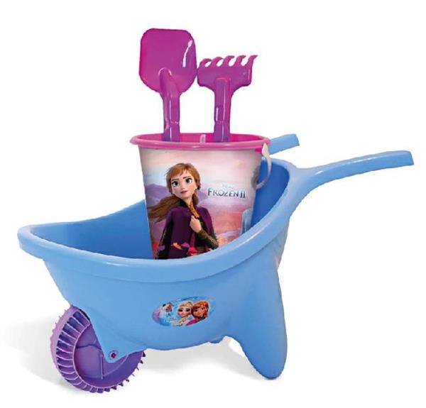 CARRIOLA FROZEN CON SECCHIELLO E ACCESSORI