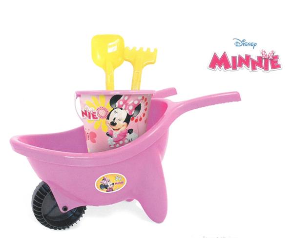 CARRIOLA MINNIE CON SECCHIELLO E ACCESSORI