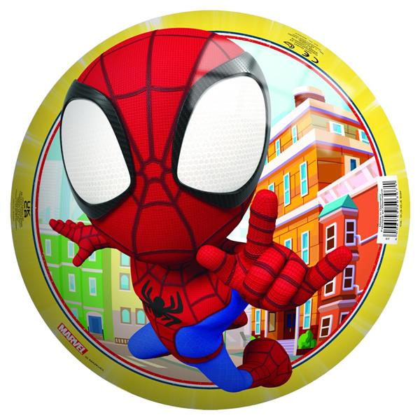 PALLONE PLASTICA SPIDEY & FRIENDS DIAM 130 MM