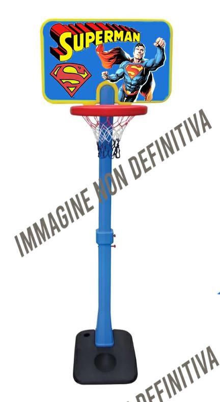 GIOCO BASKET CON PEDANA SUPERMAN