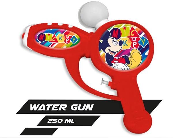 PISTOLA ACQUA MICKEY MOUSE CON SERBATOIO ML250 A PALLA CM 23X14X