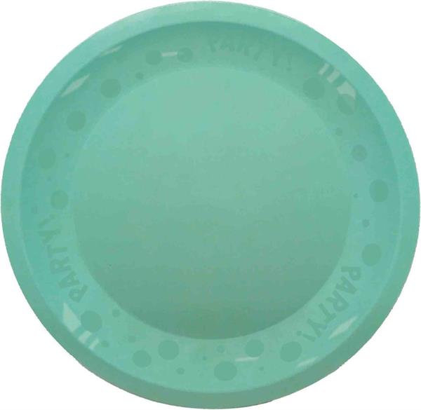 REUSABLE PIATTO PARTY DIAM CM 21 VERDE MENTA